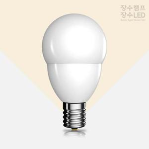 장수램프 LED 미니 크립톤 5W 주광색 E17 소형다마 크립톤 미니크립톤 인지구 인찌구 꼬마전구