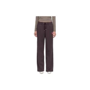 26 SS 카사블랑카 여성 퍼플 드래곤플라이 플로럴 스웨트팬츠 252195F086000