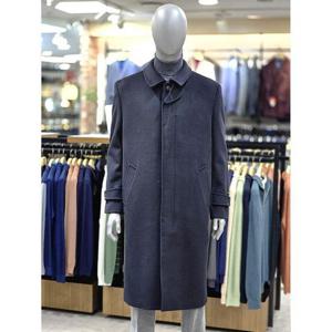 런던포그 세이브존04  블랜디드 블랙 롱 맥 코트 ZPWMC252[52]