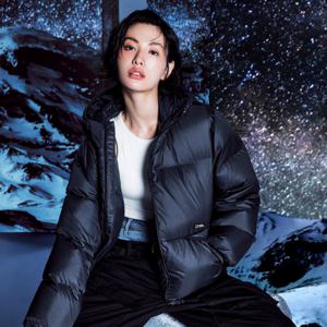 내셔널지오그래픽 N254UDW902 타이라 후드 덕다운 점퍼 GREY