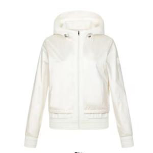 [핑골프]여성 소재 믹스 후드 블루종 점퍼 121E3JP254