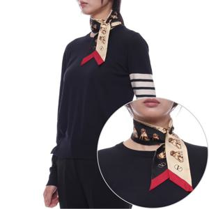 [발렌티노] 25FW 여성 브이로고 시그니처 실크 스카프 (7W2E6017 UQW CEV 25F)