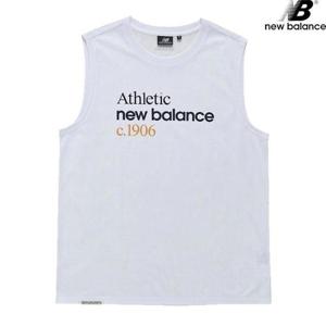 뉴발란스 NBNGD21013-WH 에센셜 나시티 남녀공용 민소매