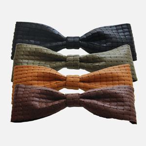 제이로렌 인조가죽 퀼팅 빅 리본 자동핀 H01511