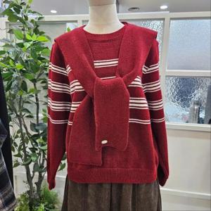 부루앤쥬디 sh06 어텐라운드숄세트 레드 BBSAPO108C