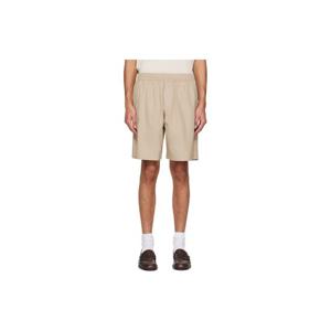 아페쎄 반바지 베이지 오가닉 코튼 쇼츠 261252M193001