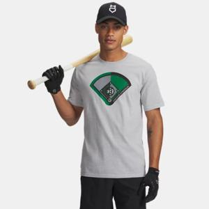 언더아머반팔티 BQK 1383944-011 UA 베이스볼 아이콘 SS MFO