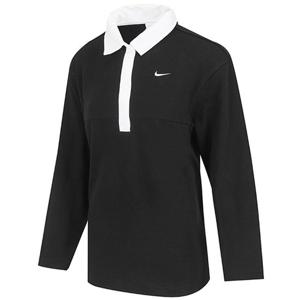 [정품] 나이키 W 스포츠웨어 오버사이즈 긴팔 폴로 (IF0358-010)