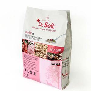 강아지 애견 닥터소프트 치킨 성견용 소프트사료 3kg 강아지건조간식 강아지연어간식 애견건조간식 애견연어간식 강아지장건강 반려견건조간식