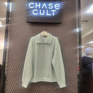 체이스컬트 HC03 여성 골지 반집업 맨투맨 FARG5164B0S