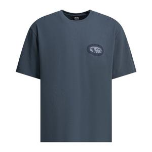 스투시 로고 크루넥 반팔 티셔츠 1905169 0806 NAVY