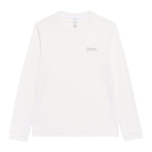 내셔널지오그래픽 N261UTS210 카프 기능성 긴팔 티셔츠 O/WHITE