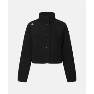 데상트 우먼스 마이크로 플리스 자켓 블랙 SR122PKT11 SR122PKT11_BLK0 290807