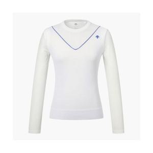 데상트 GOLF 여성 니트 리드 긴팔 티셔츠 (DP22WFKP43) DP22WFKP43_BWTG 280214