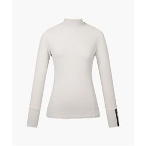 데상트 GOLF 여성 하이넥 로고 포인트 긴팔티셔츠 (DP12WFTL22) DP12WFTL22_LBGG 280032