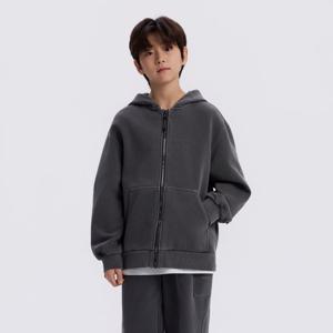 [내셔널지오그래픽키즈]K261UJP830 어드벤처 피그먼트 후드 점퍼 D/GREY