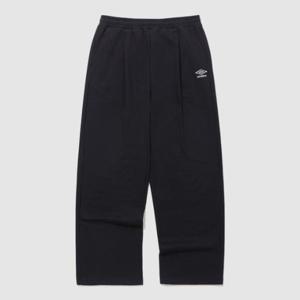엄브로바지 PQA UQ123CFP17-BLK 에센셜 루즈 와이드 팬츠 / BLACK