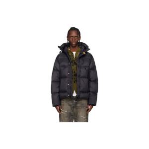 파라점퍼스 패딩 블랙 클라우드 후드 다운 재킷 261048M178004