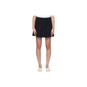 아페쎄 미니스커트 네이비 플리츠 미니 스커트 261252F090001