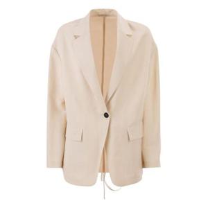 브루넬로 쿠치넬리 모닐리 비스코스  리넨 플루이드 트윌 블레이