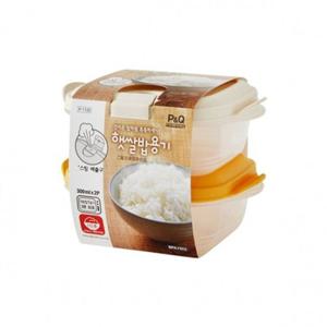 락앤락 햇쌀밥 보관용기 300ml 2p세트