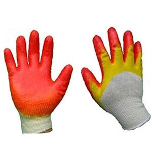 국산 황색이중코팅 면장갑 10켤레