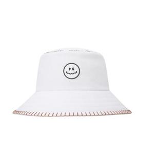 사은품 증정 여성 시어서커 배색 스티치 버킷햇 521E1CP281