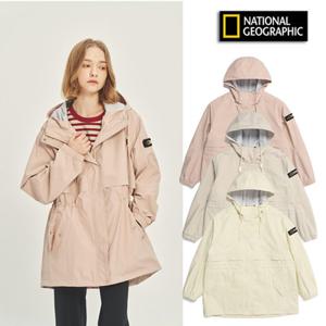 [내셔널지오그래픽]  여성 마틴3 후드 중기장 웨더 자켓 N231WJP050 N231WJP050