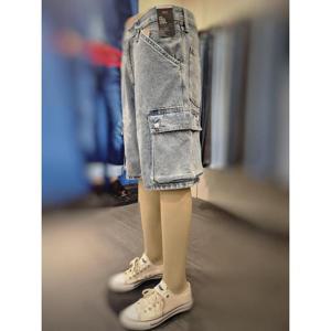 리바이스  남성 478 배기 카고 반바지 001GU-0004