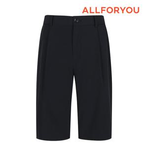 [올포유] 남성 솔리드 원턱 5부 반바지 AMPSN4361-925