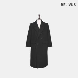 빌리버스 남자 클래식 데일러드 더블 롱코트 BRG047