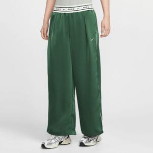 나이키바지 PQJ IH1327-323 스포츠웨어 여성 루즈 핏 미드라이즈 새틴 팬츠