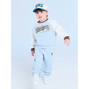 [엠엘비키즈] (7AS2C0261)  메가베어 프렌즈 라글란 맨투맨 세트 7AS2C0261U