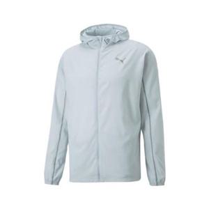 푸마 공용 런 PLCD 그래픽 우븐 후디드 재킷 FM1522415-80