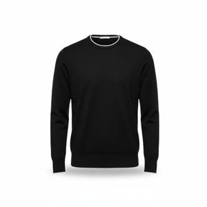 GFORE GFORE MERINO WOOL-BLEND CREWNECK SWEATER (GMS000002-ONYX) (남성 메리노 울 블랜드 크루넥 스웨터)