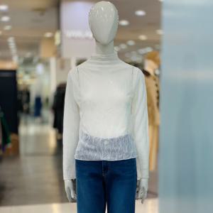 [클리지]하이넥 시스루 긴팔 속 티셔츠 CQ3WTS10