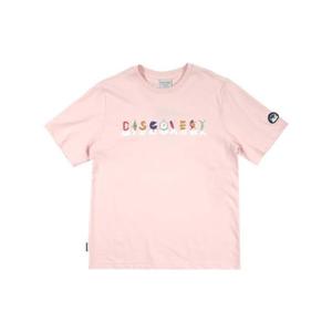 디스커버리  공용 메인크루 타이포 그래픽 티셔츠 DXRS7C043-PCL