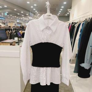 오프리미츠 H 레이오드셔츠블라우스 B26BL2301