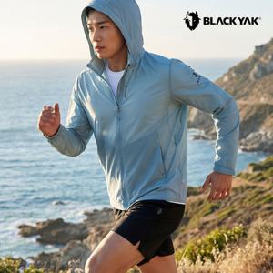 블랙야크 남성 에어 플렉서블 자켓 경량 바람막이 등산 홑겹 점퍼 1BYJKMV008