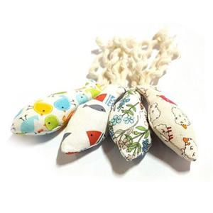 장난감 랜덤1개 물고기로프형 캣닢쿠션 핸드메이드