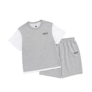 [내셔널지오그래픽키즈]K262UPB920 레이어드 상하 SET M/GREY