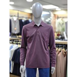 런던포그 세이브존04 핀코드 베이직  와인티셔츠 LORaTA971c