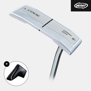 예스 코드7 포지드 03 퍼터 남여공용 실버 블레이드 TOUR GRIP