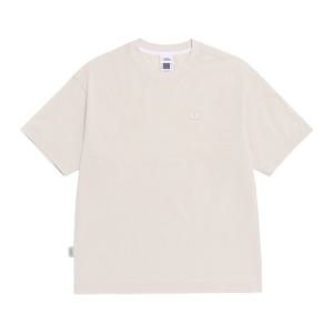 내셔널지오그래픽 N262UTS991 프로즌에어 레터링 그래픽 세미오버핏 반팔 티셔츠 SILVER BIRCH