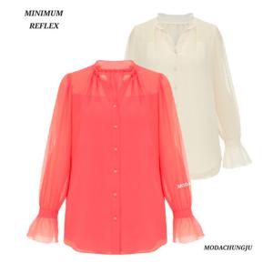 [미니멈]MD 셔링 시스루 블라우스  MD MMZBAWB3210_CJ