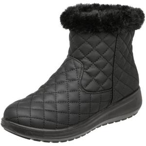 [월드컵][월드컵]여성 겨울방한화 윈터스노우퀼팅안감털퍼부츠 (