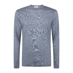 그란사소 로고 프린트 리넨 롱슬리브 티셔츠 6010796803 080