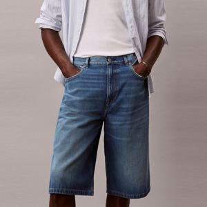 [캘빈클라인 진]남성 워시드 데님 롱 쇼츠(4RF796G)