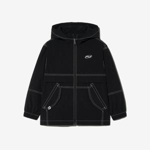 [휠라키즈] 스티치 매쉬 안감 바람막이 (FK2JKH2201X_BLK)