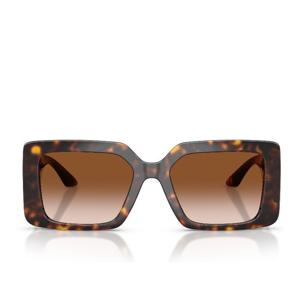 베르사체 로고 플라크 오버사이즈 스퀘어 선글라스 0VE4505U 10